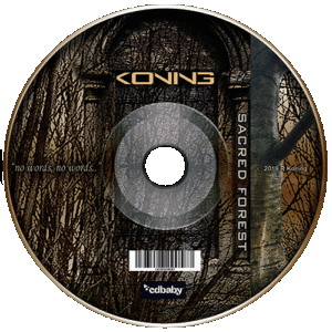 Sacred Forest - CD label © design by Rob Koning