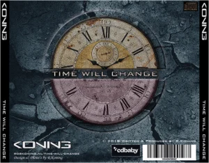 Time Will Change - CD hoes achterkant © design by Rob Koning