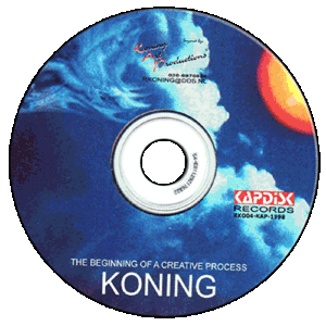 The Beginning Of A Creative Process - CD label © design by Rob Koning
