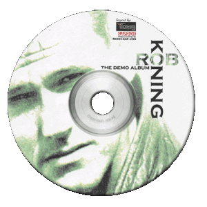 The Demo Album - CD label © design by Rob Koning