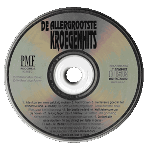 1994 / De Allergrootste Kroegenhits deel 1 - CD label