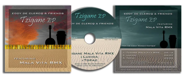 CD Hoes Tzigane - Eddy de Clercq © designed by ROB KONING
