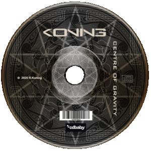 Centre of Gravity - CD label © design by Rob Koning