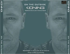 On The Outside - CD hoes achterkant © design by Rob Koning