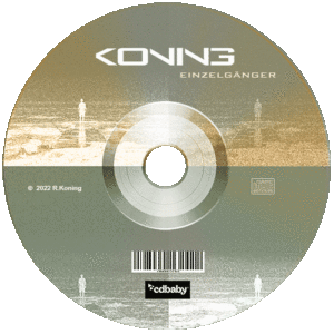 Einzelgänger - CD label © design by Rob Koning