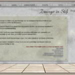 Website ZWANGER IN STIJL - 'INFO Pagina'