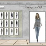 Website ZWANGER IN STIJL - 'MENONOVE collectie'