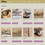 Webshop Santulana Sieraden - Screenshot 3 'Producten' © 2023 designed by robkoning.nl