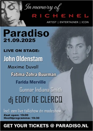 Flyer Tribute Concert RICHENEL © 2025 designed by robkoning.nl