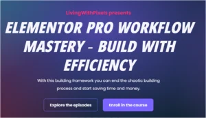 Cursus Elementor Pro Mastery