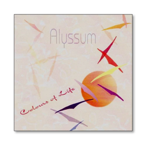 ALYSSUM 'Colours of Life' - CD hoes voorkant © 1999 design by robkoning.nl