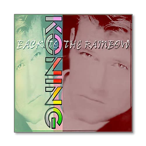 'Back To The Rainbow' ROB KONING - CD Hoes voorkant © 1997 designed by robkoning.nl