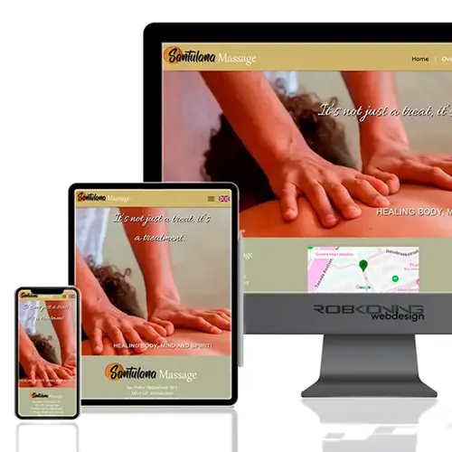 Bericht Website Santulana Massage