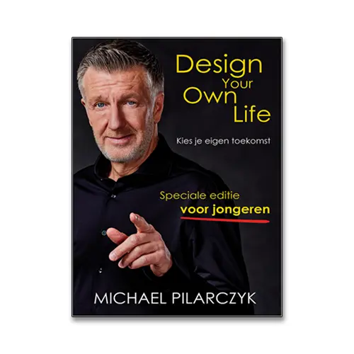 Boekomslag ontwerp DESIGN YOUR OWN LIFE © 2025 designed by robkoning.nl
