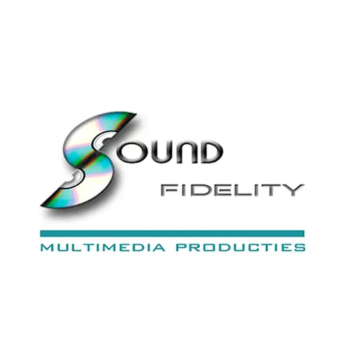 Logo ontwerp SOUNDFIDELITY © designed by robkoning.nl