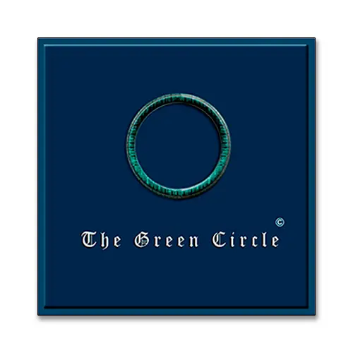 Logo ontwerp THE GREEN CIRCLE © 2001 designed by robkoning.nl