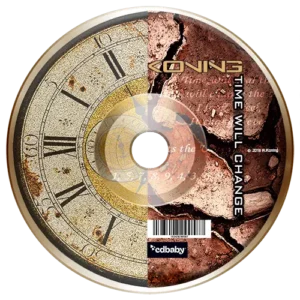 Time Will Change - CD label © design by Rob Koning
