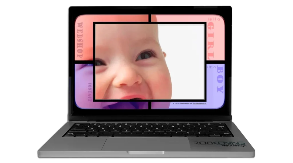 Webshop IS IT A BOY OR A GIRL © 2015 designed by robkoning.nl