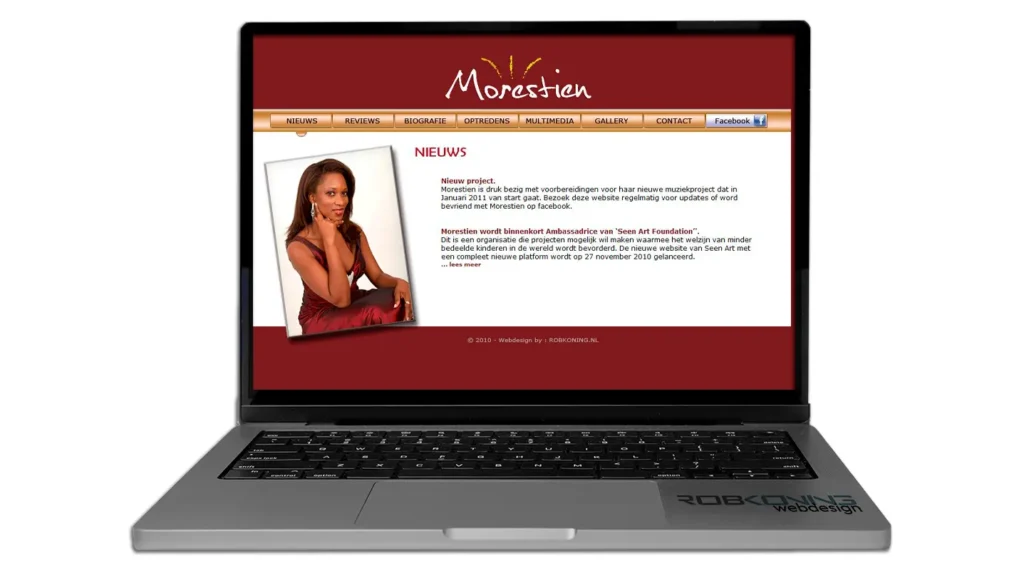 Website MORESTIEN © 2010 designed by robkoning.nl