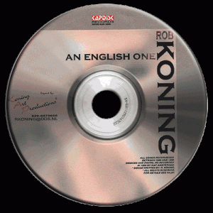 An English One - CD label © design by Rob Koning