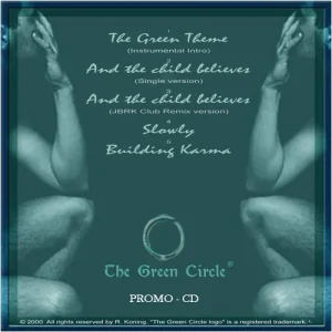 The Promo CD (The Green Circle) - CD hoes binnenkant © design by Rob Koning