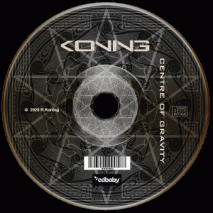Centre of Gravity - CD label © design by Rob Koning