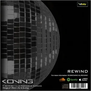 Rewind - CD hoes achterkant © design by Rob Koning
