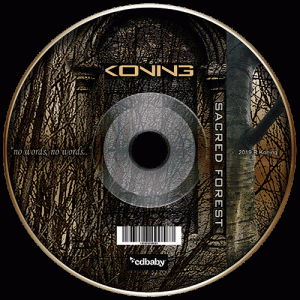 Sacred Forest - CD label © design by Rob Koning