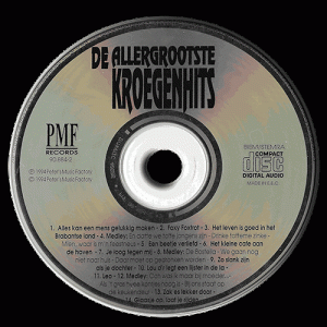 1994 / De Allergrootste Kroegenhits deel 1 - CD label