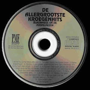 1995 / De Allergrootste Kroegenhits deel 2 - CD label