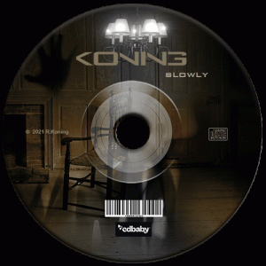 Slowly - CD label © design by Rob Koning
