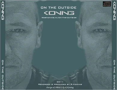 On The Outside - CD hoes achterkant © design by Rob Koning