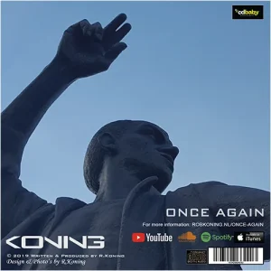 Once Again - CD hoes achterkant © design by Rob Koning Webdesign