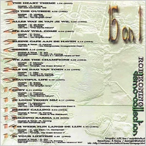 Rob Koning "15 on 1" - CD hoes binnenkant © design by Rob Koning