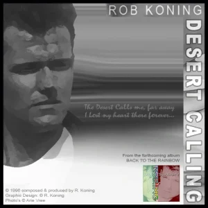 Desert Calling - Single CD hoes achterkant © design by Rob Koning
