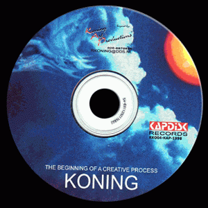 The Beginning Of A Creative Process - CD label © design by Rob Koning
