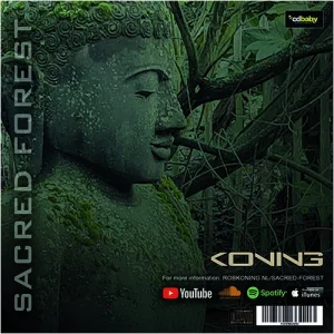 Sacred Forest - CD hoes binnenkant © design by Rob Koning