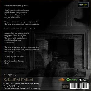 Slowly - Binnenkant CD hoes © design by Rob Koning